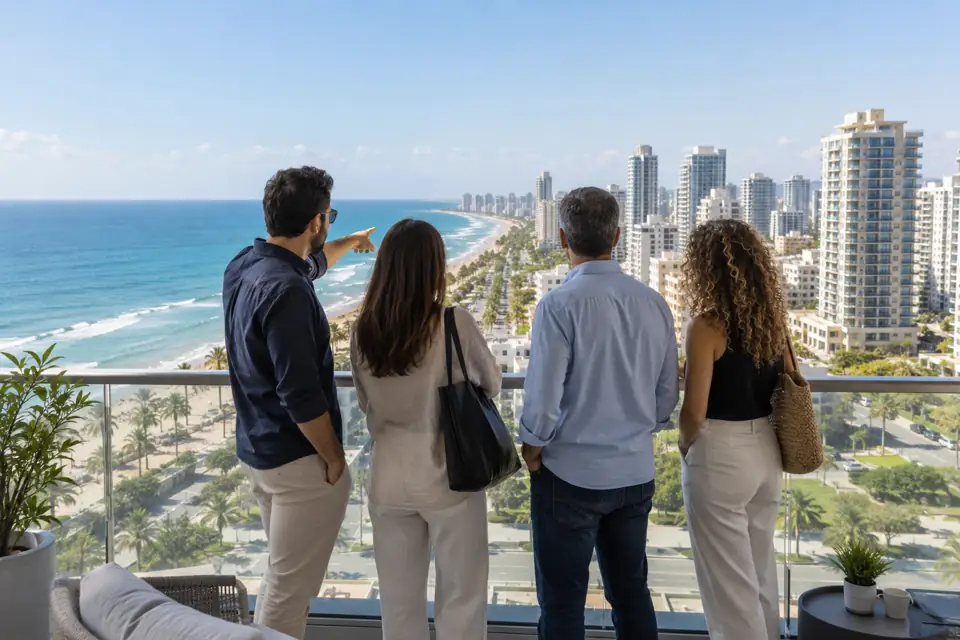 Immeuble neuf en Israël pour estimer les frais liés à l'achat